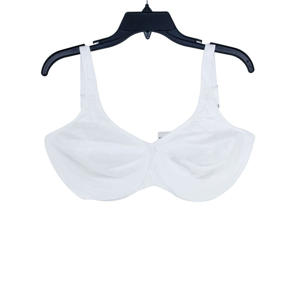 Bali Passion For Comfort Minimizer Bra Size 36G White Underwire